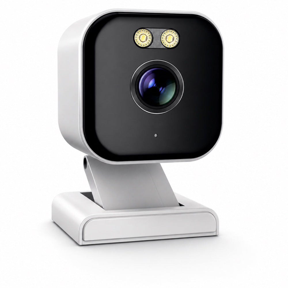 Caméra WiFi Intelligente Tuya 4MP HD – Vision Nocturne Couleur &amp; Audio Bidirectionnel