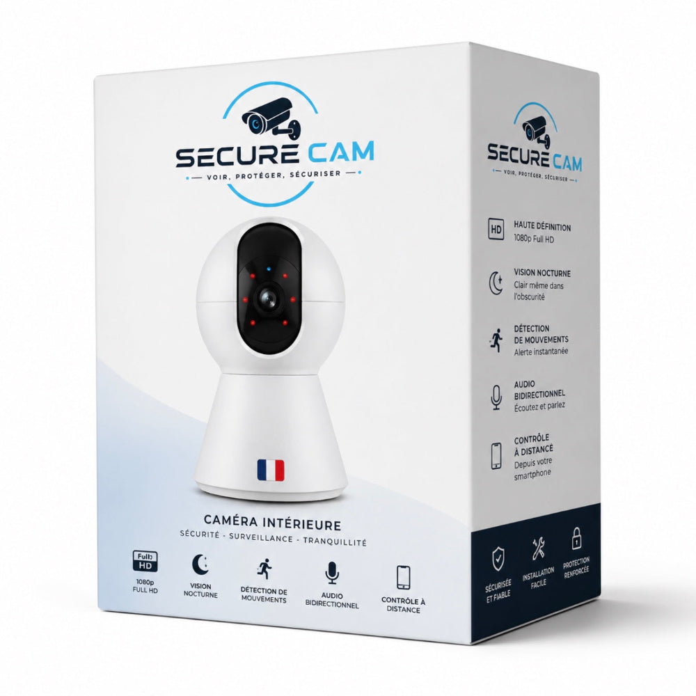 Caméra IP WiFi Miniature 5MP / 8MP / 4K HD – Surveillance Intelligente pour la Maison
