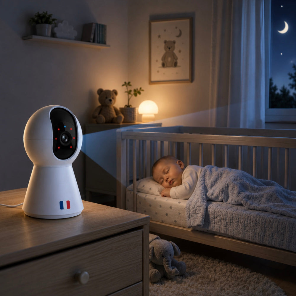 Caméra IP WiFi Miniature 5MP / 8MP / 4K HD – Surveillance Intelligente pour la Maison