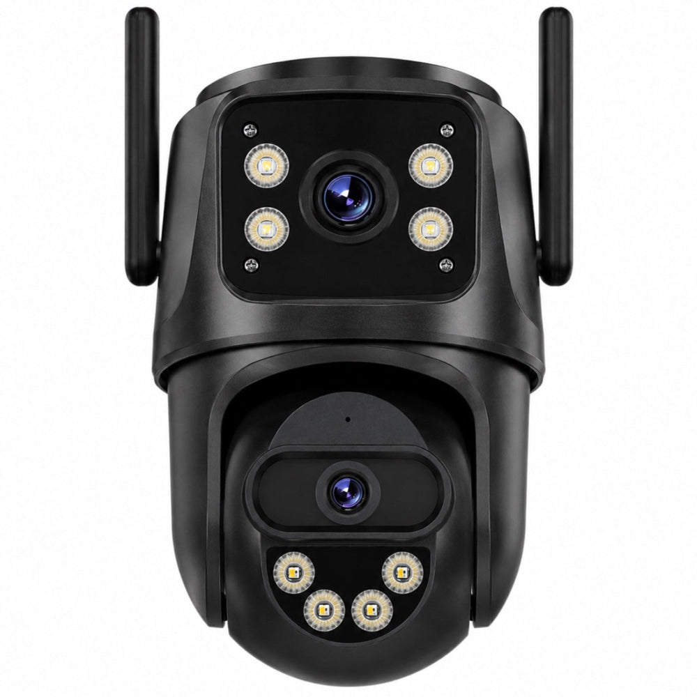 Caméra de Surveillance WiFi Double Objectif HD