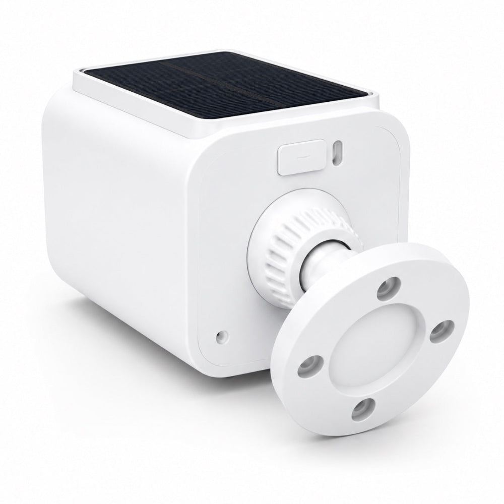 Kit de 4 Caméras de Surveillance Solaires 2K WiFi Extérieures